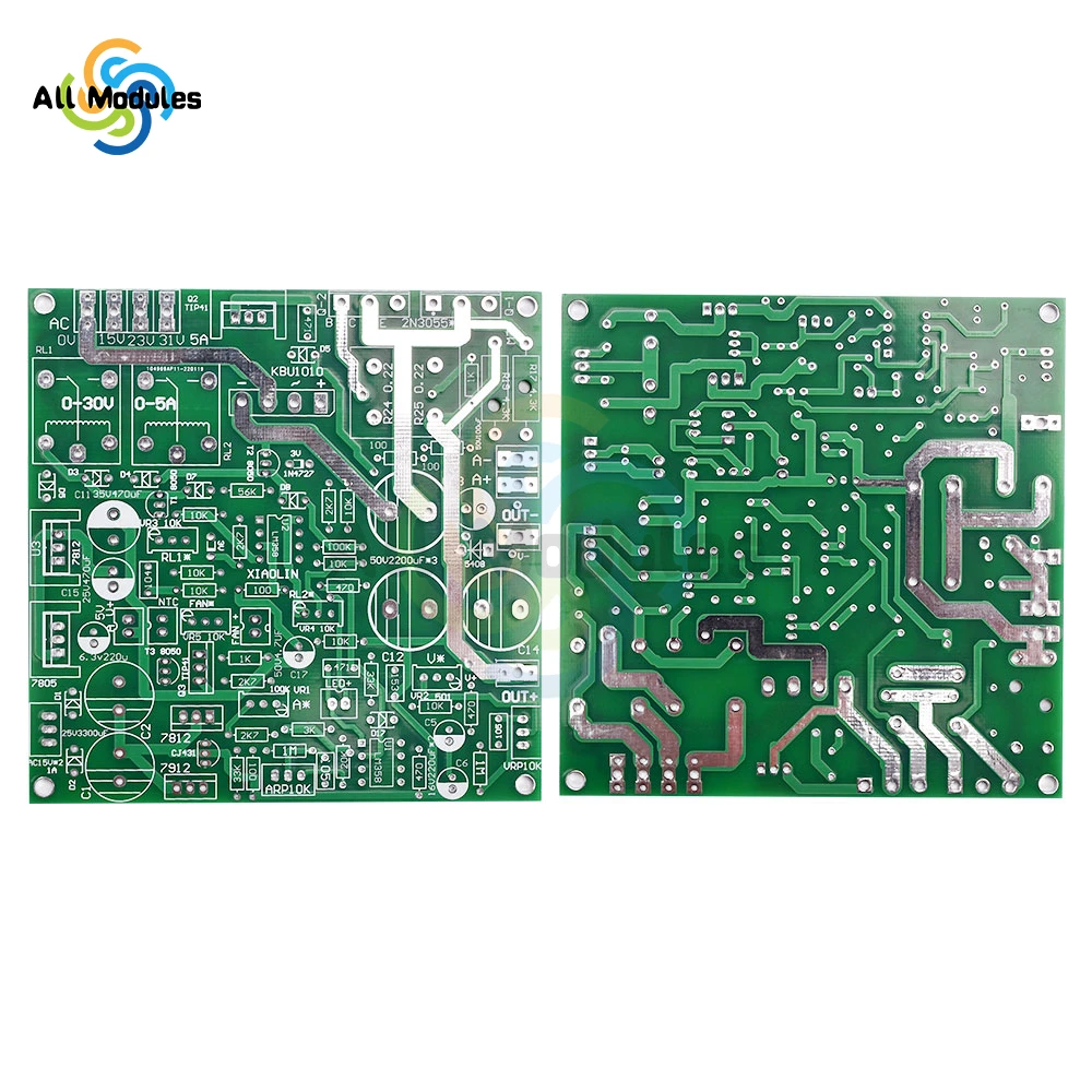 DIY Power Board Kit Adjustable Power Supply 0-30V 0-5A Learning Experiment Power Board Constant Voltage and Current Power Board