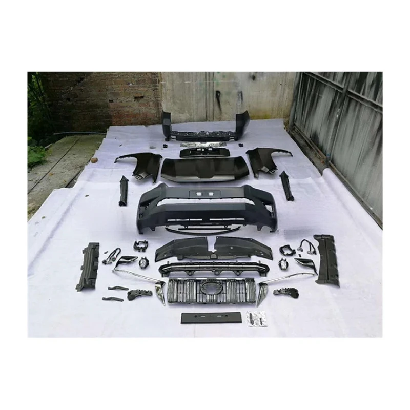 

Body Kit Include pp Abs Rear and Front Bumper Grille Year 2010-2017 Upgrade to 2018 for Fj150