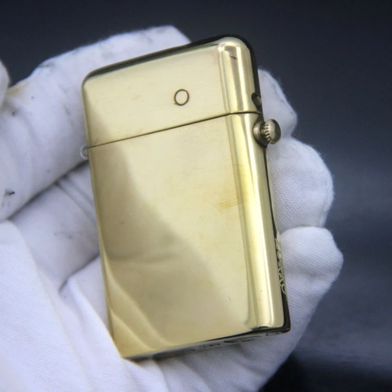 

ZORRO медная масляная зажигалка в стиле ретро, шлифовальный круг, ультратонкая зажигалка с открытым пламенем, высокий внешний вид