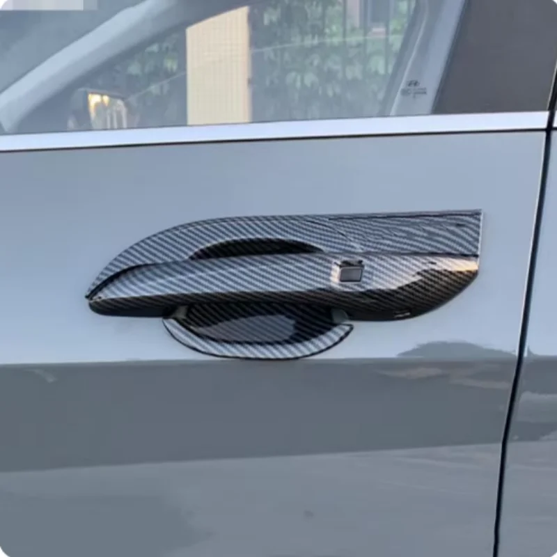 For Hyundai Elantra Avante CN7 2021 2022 Accessories Car Door Pull Doorknob Catch Door Handle Bowl Cap Decoration Cover Trim