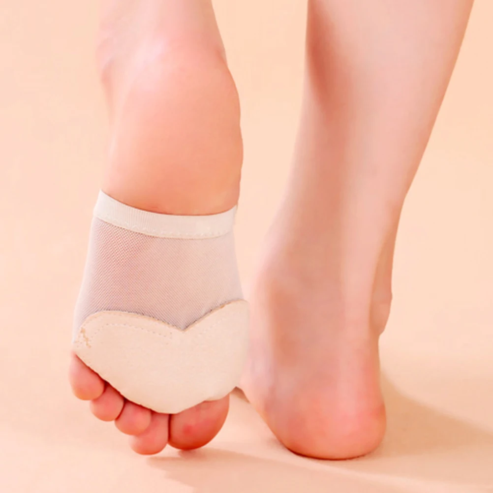 

Professional Dance Shoes Ballet Toe Pads Half Soles Breathable Comfortable Elastic Women Folk Modern Ballroom Jazz Yoga