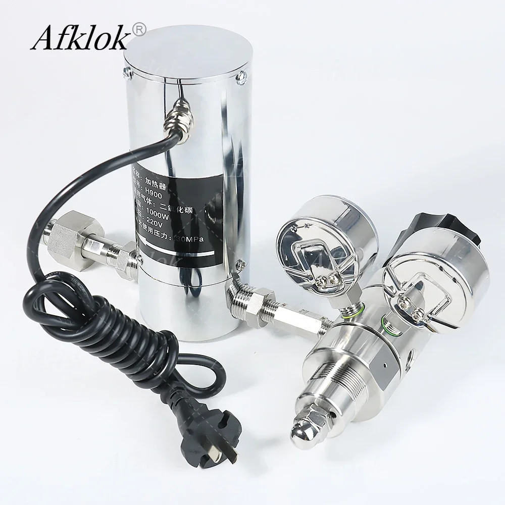 

High Quality 6000psi Inlet Pressure Regulator for Nitrogen Helium 250psi Outlet Heater for Labs Industry Propane Included