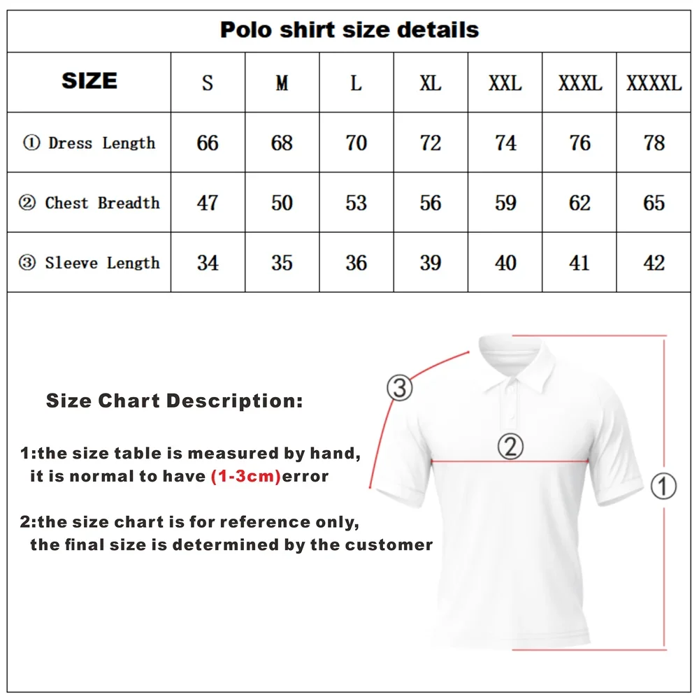 Men\'s Outdoor Sports Polo Shirt Plus Size Short Sleeve Polo T-Shirt Fishing Golf Clothing Quick Dry Casual Tops