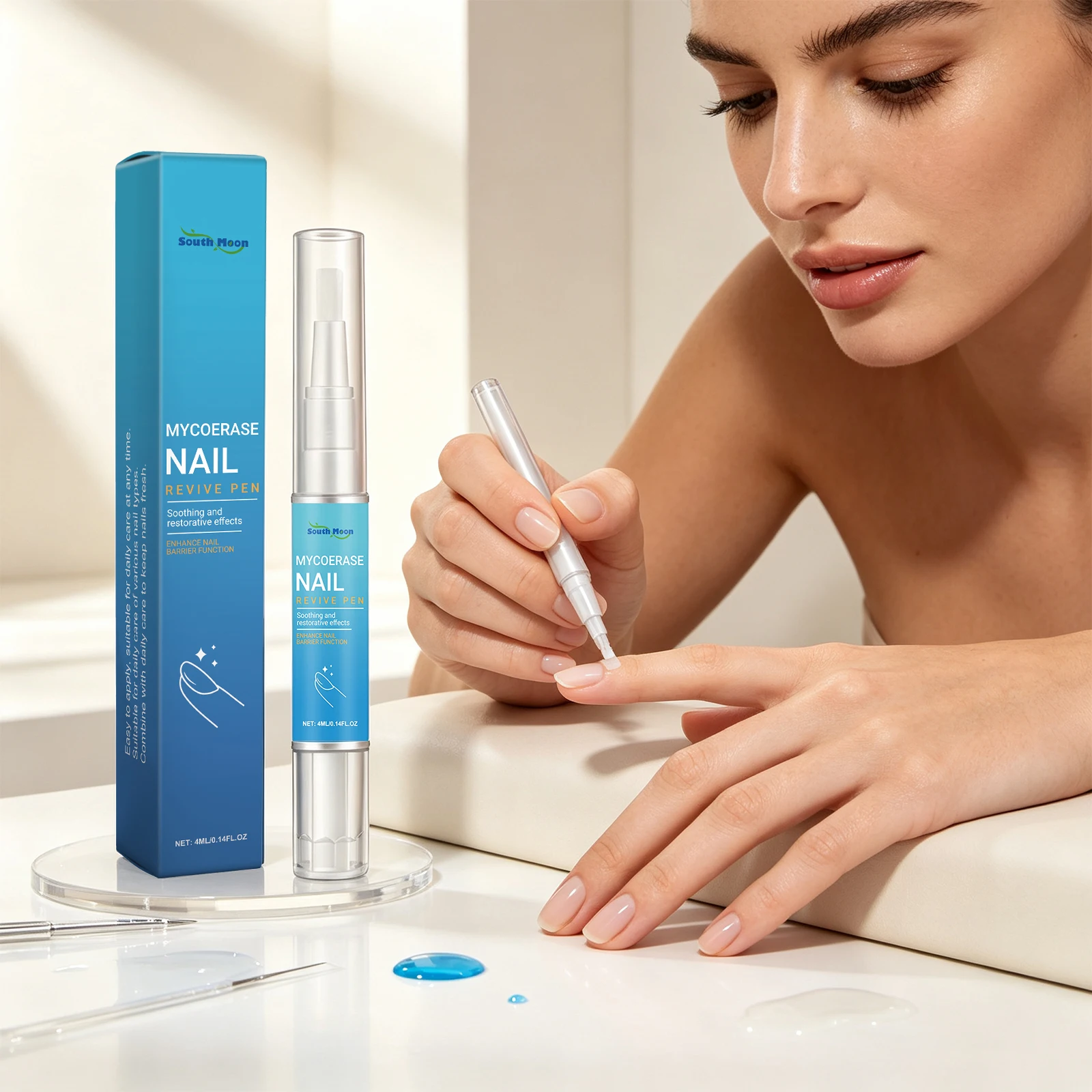 Nail Care Pen Reduce Nail Cracking Brittleness Strengthen Nail Texture Improve Dull And Yellow Looking Nail Repair Ingrown Nail