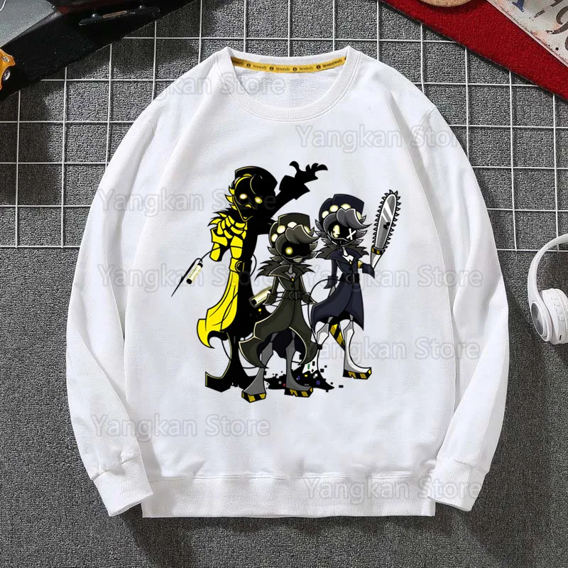 Murder Drones Sweatshirts Harajuku Loose Streetwear Top Autumn Spring O Neck Pullover Hoody Mens