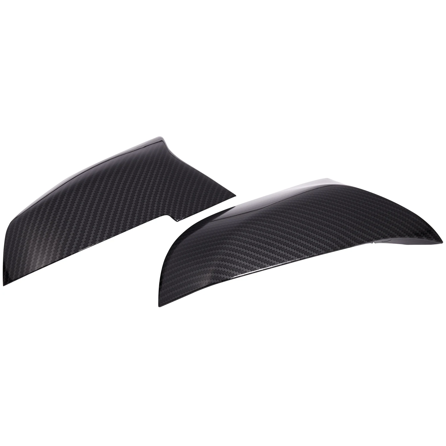 A13F-1 Pair Carbon Fiber Car Rear View Mirror Cover Cap For Bmw F20 F22 F30 F31 F32 F33 F36 F34 F35 Side Mirror Cover Trim 51167