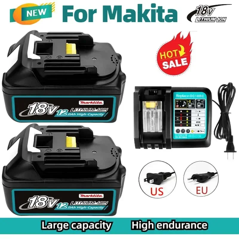 

Original for Makita 18V tools Battery for 18v impact drill Replacement Batteries BL1830B BL1850B BL1860B BL1815 BL1830 BL1840