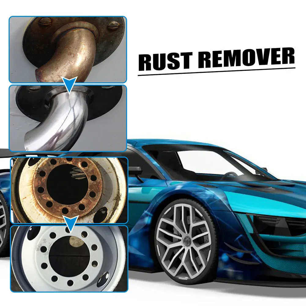 100ml Rust Inhibitor Paint Rust Remover Derusting Spray Cleaner Refurbishing Oxidation Prevention Conversion Agent Car Accessory