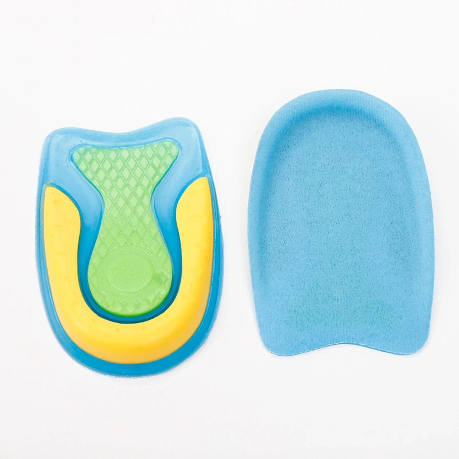 

Silicone Gel Insoles for Heel Spurs Fascitis Plantar Pain Relief Treatment Inserts Heel Cup Cushion Height Increase Shoe Insoles