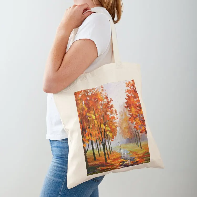 

PINK FOG - Leonid Afremov Tote Bag tote bag women Lady bags bag luxury women Women's shopper