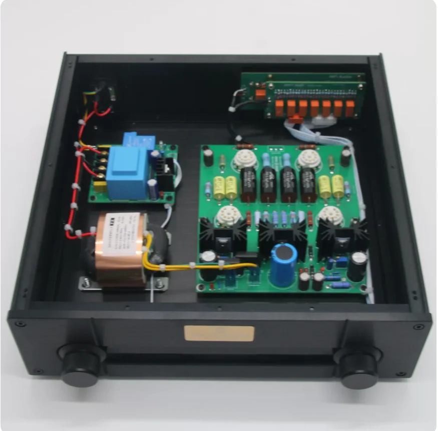 PRT12A upgraded version of dual-channel bile prestage amplifier - refer to the American Gary CARY-SLP90