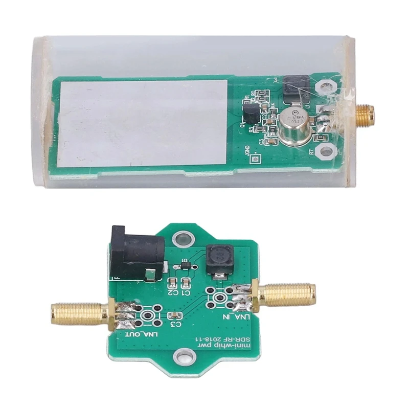 Mini Whip Antenna RTLSDR Receiver Medium Short Ultrashort Active Antenna Module For Radio Green PC+Metal 1 SET