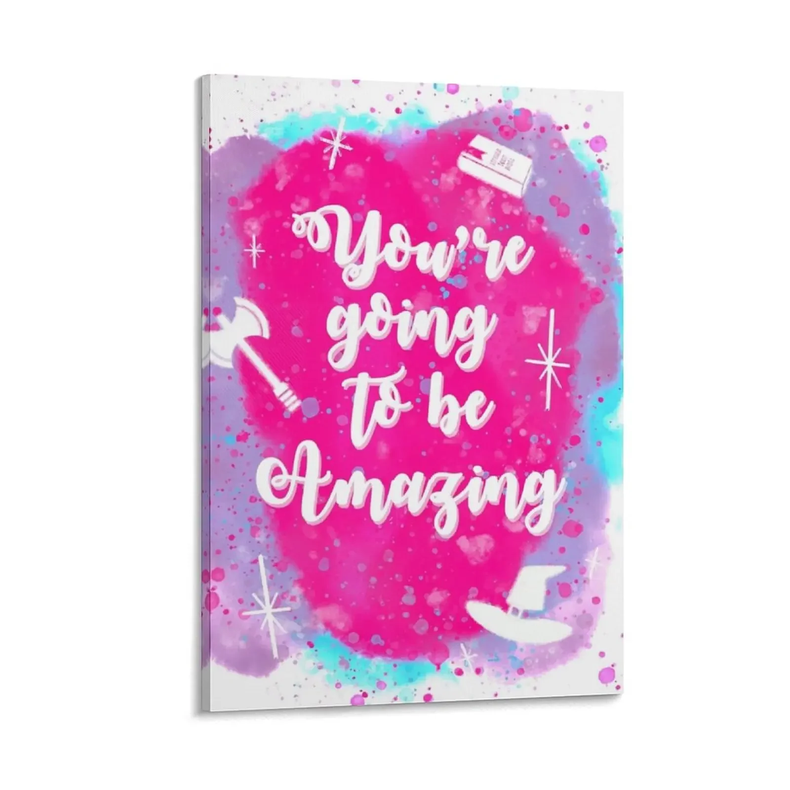 

You're going to be amazing Canvas Painting posters for wall decorative pictures for the room home and decoration posters anime