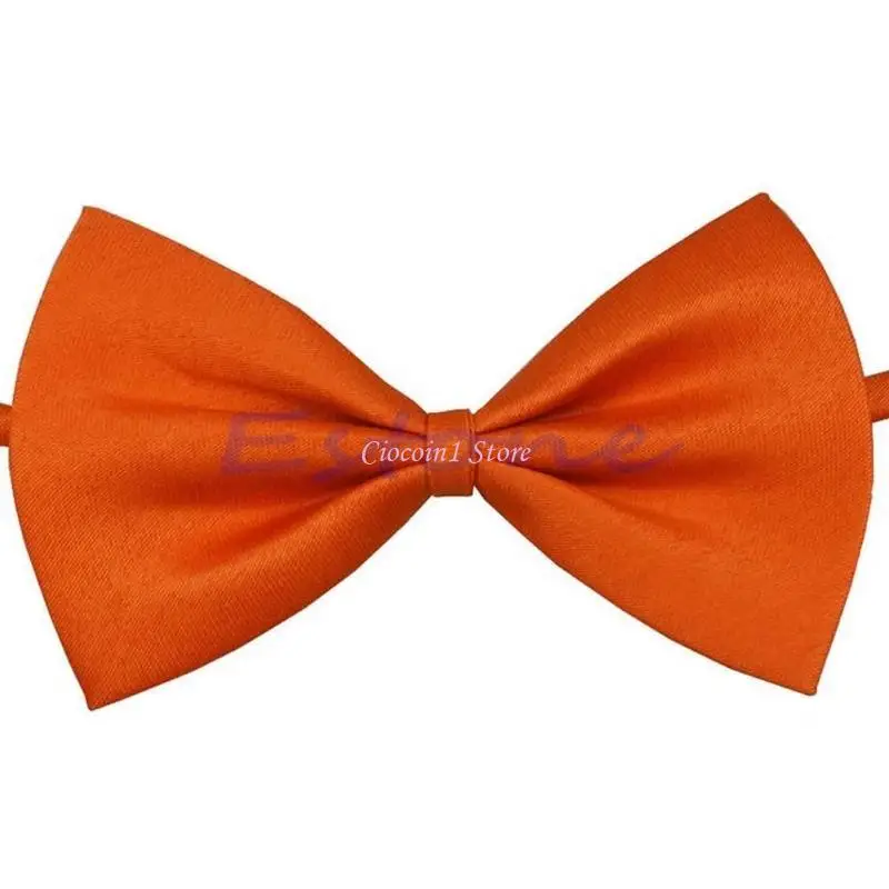 Y1ub Lô trẻ trai bé trai trẻ mới biết đi Bowtie Pre Tied Wedding Bow Tie Tie Ne cà vạt
