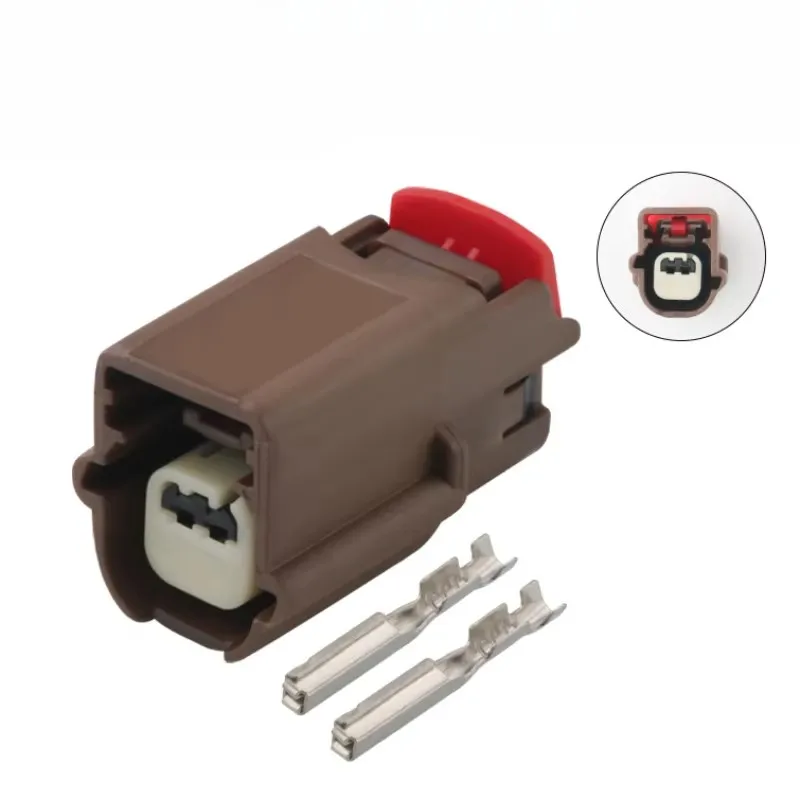1-20Sets 2Pin Female 1mm Series Car Front Bar Radar Probe Plug Connector With Terminals For Volvo DJ70230C-1-21