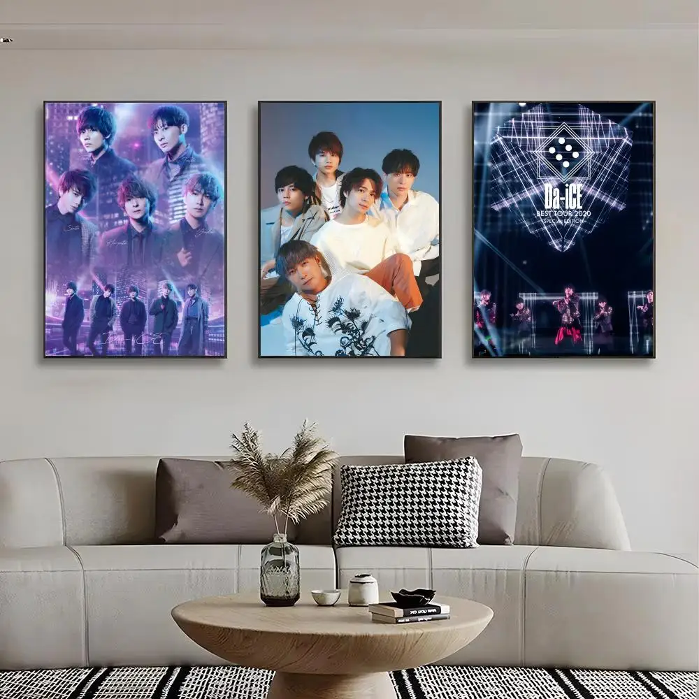 KPop Popularity D-Da I-iCE Poster Wall art print art suitable for living room bedroom bar parlor home decor gift