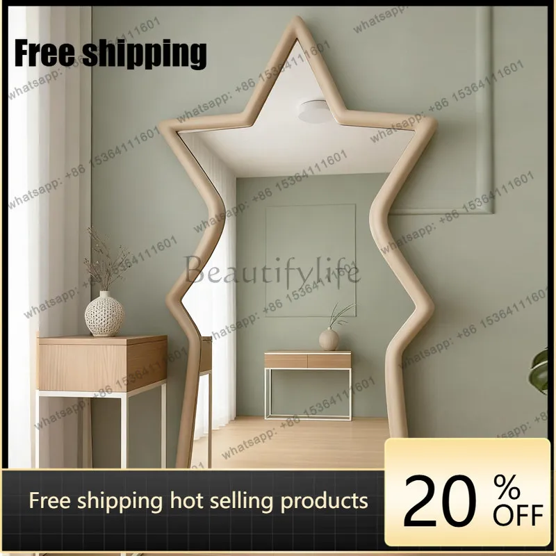 

XX. Cream wind round frame design bedroom entrance children's room universal