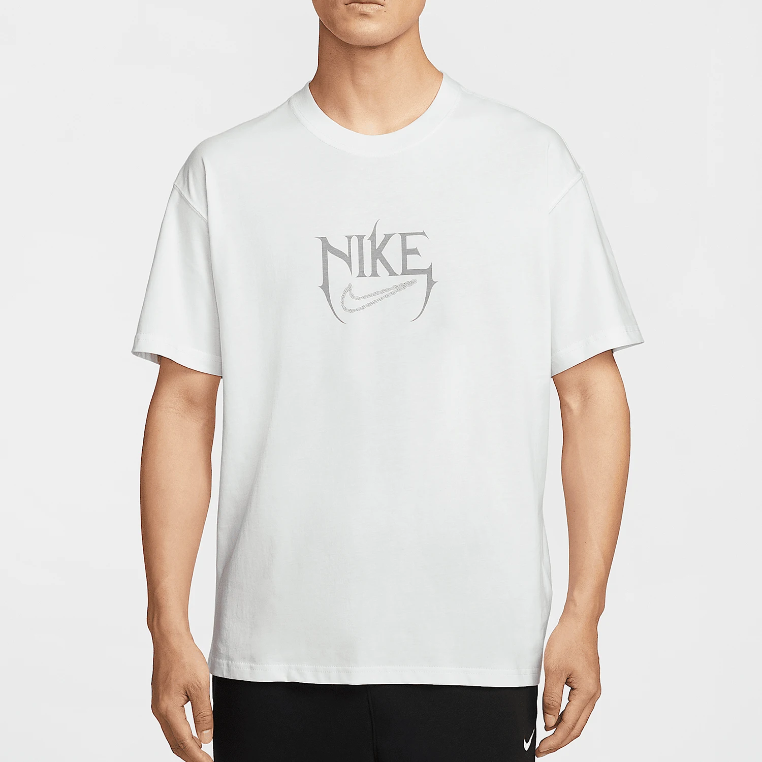 Nike genuine summer men's casual loose printed breathable T-shirt HJ3432-121