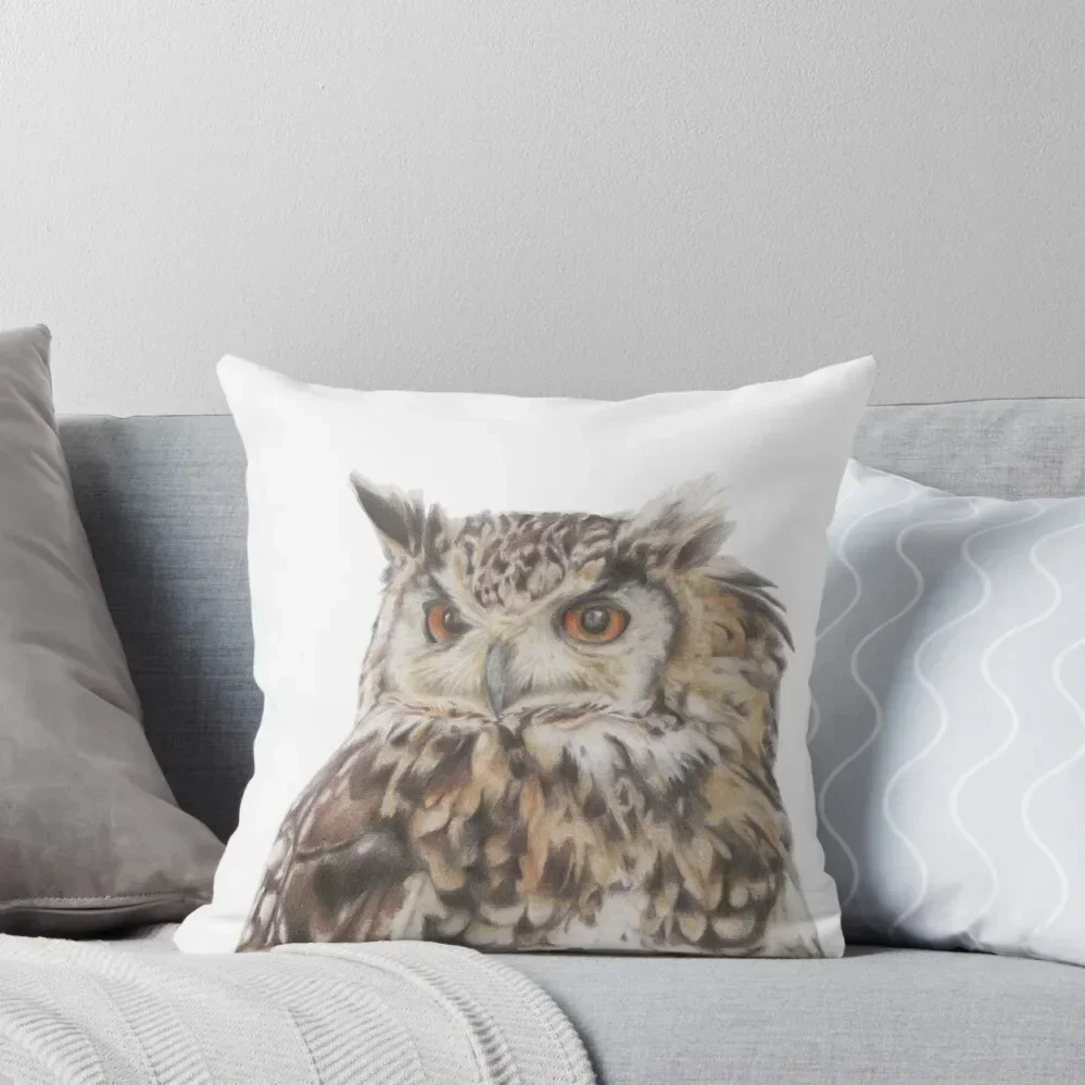 

Eagle Owl Throw Pillow luxury covers Christmas Pillow Cases Pillow Cases Decorative