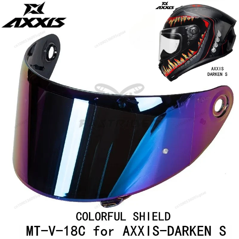 moto helmet visor for DARKEN S AXXIS helmet original accessories MT-V-18C shield