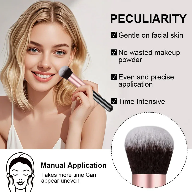 Professional 14Pcs Makeup Brush Set Eye Shadow Foundation Contouring Highlight Setting Powder Blending Makeup Sponge Powder Puff