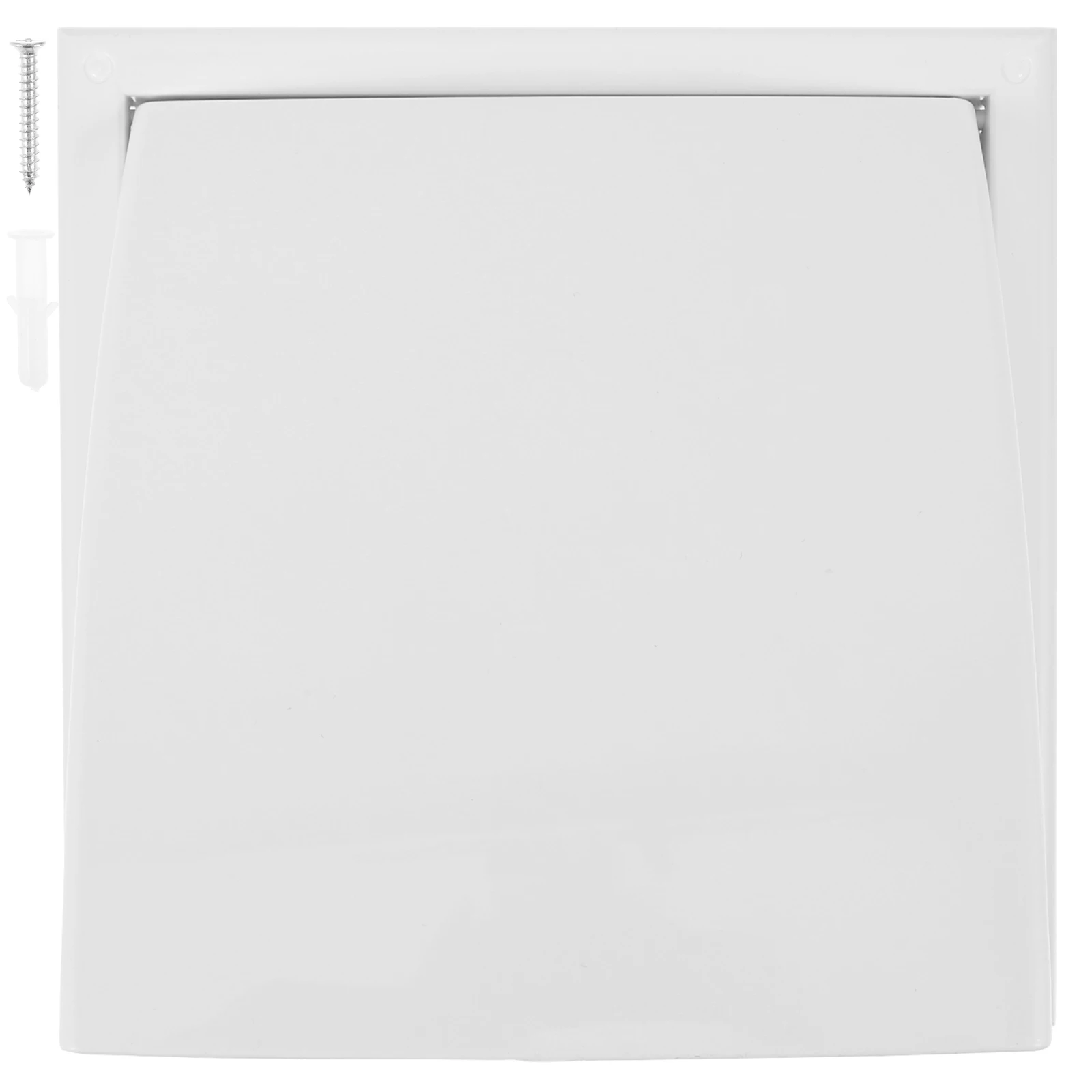 

1pcs Square Louver Vent Cover Air Conditioner Dust Proof Exhaust Hood Cap Lightweight Wall Air Duct Grill For Home Ventilation