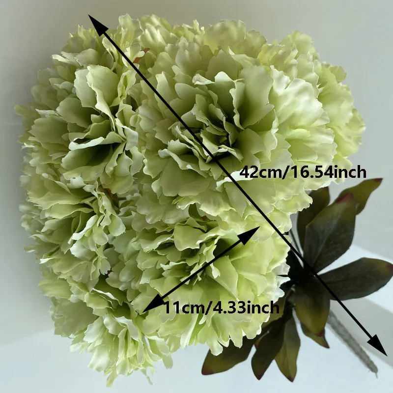 7-köpfige künstliche Hibiskusblüten | Realistischer gefälschter Hibiskusstrauß für Heimdekoration, Hochzeit, Party, Garten – langlebig – Detail 2