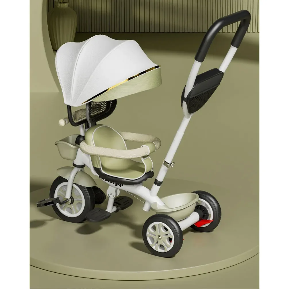 Nieuwe Outdoor Kinderwagen Fiets Draagbare Lichtgewicht Kinderwagen Driewieler