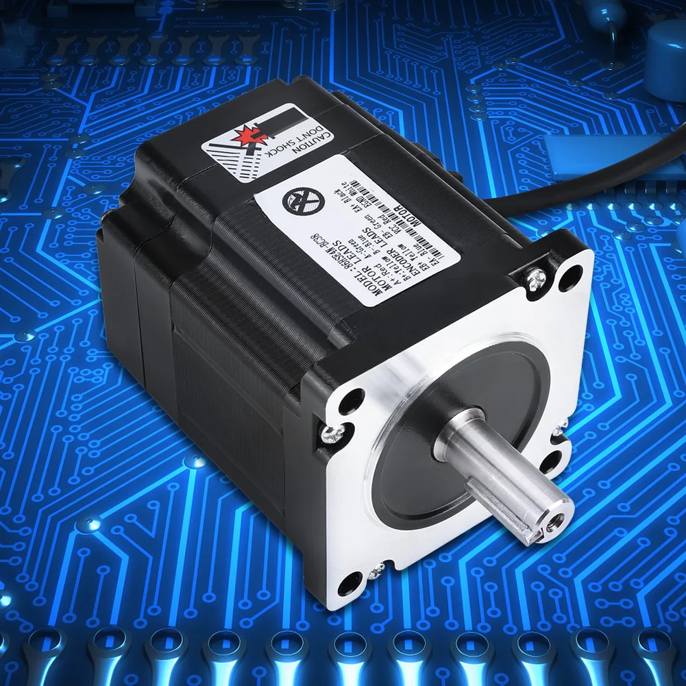 Сервопривод HSS86 NEMA34, высокоскоростной шаговый серводвигатель с замкнутым контуром, 4 нм, 0 ~ 1000 об/мин, шаговый двигатель с замкнутым контуром, драйвер HSS86