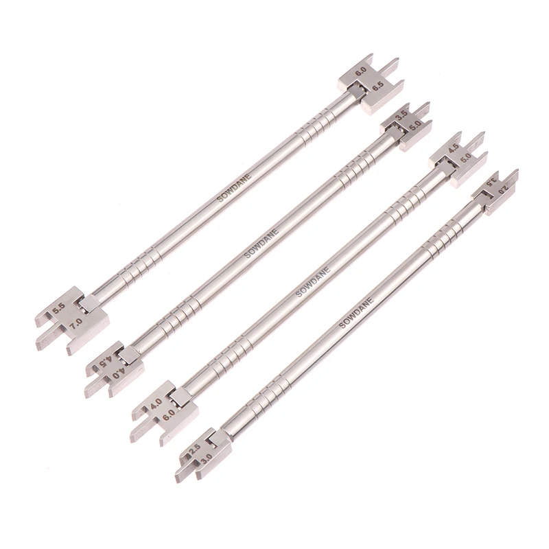 1Pc Dental Bracket Positioner Orthodontic Gauge Locator Stainless Steel Rod Ortho Materials Instruments Dentist Tool Positioning