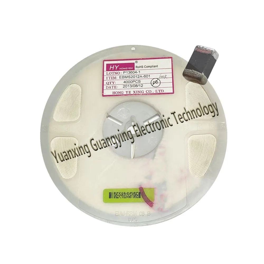 (100 pieces) EBMS2012A-601 600Ω 300mA 0805 ±25% 2012 SMD Ferrite Bead 100% Brand New