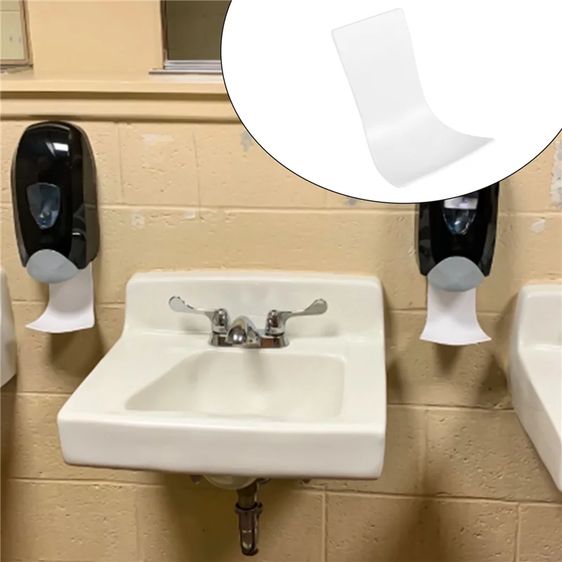 صينية تنقيط موزع الصابون المثبت على الحائط، ملحقات موزع المطهر، لجميع موزعات الصابون، صينية الانزلاق لمنع الانزلاق #3