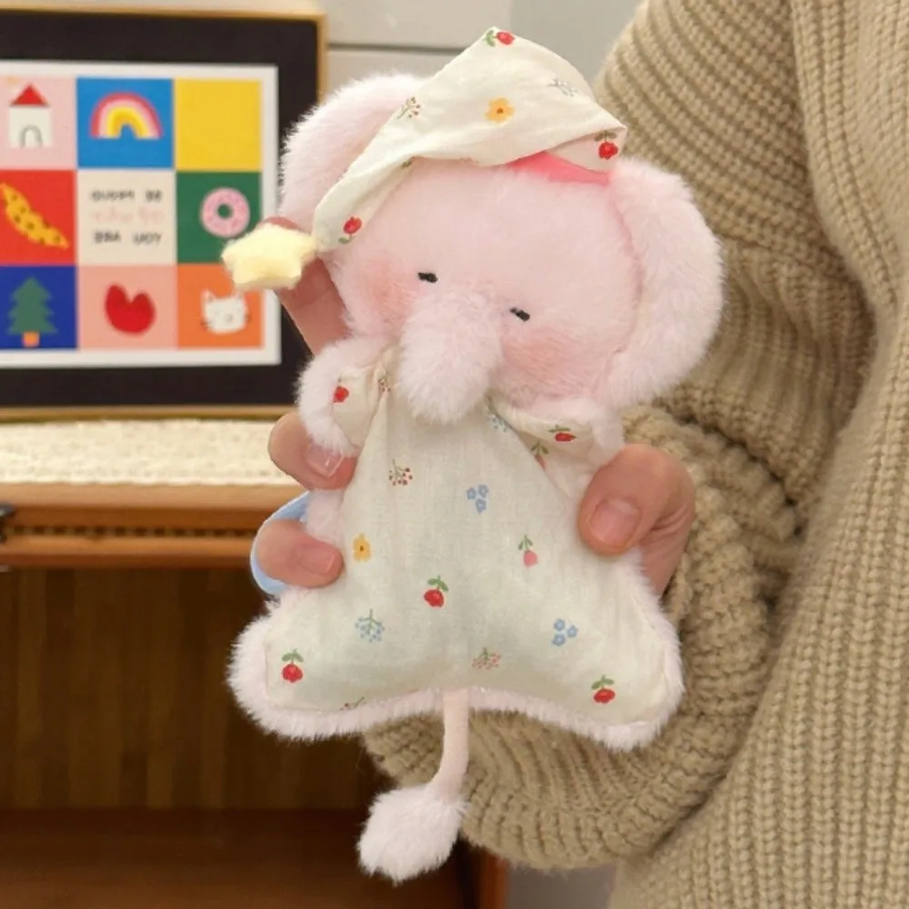 พวงกุญแจตุ๊กตาช้างจำลอง ตุ๊กตาการ์ตูนนุ่มนิ่ม ตุ๊กตาหมีน่ารัก พวงกุญแจตุ๊กตาขนนุ่ม ของขวัญสำหรับคู่รัก เด็กผู้หญิง และเด็ก