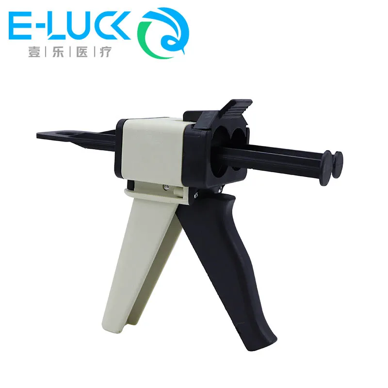

1PC Dental Silicone Glue Gun Plastic Impression Mixing Dispensing Gun Universal Dispenser 1:1 Dentistry Tools