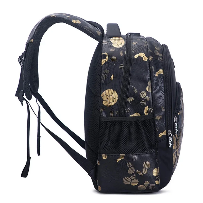 Mochilas escolares de alto grado para niños, Mochila ortopédica para escuela primaria de 1-3 grados, bolsa de fútbol para niños, Mochila