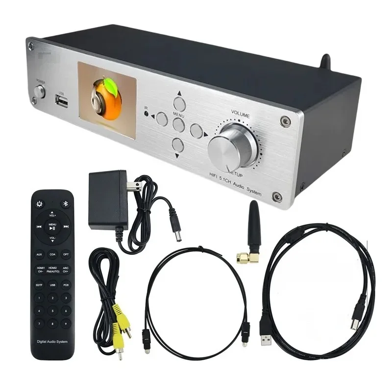 3,5-Kanal-Audio-Decoder Bluetooth 3. 0 4 k60hz HDMI-kompatibler 2,0-Umschalter 2-in-1-Ausgleichs-Lichtbogenkonverter PC-USB DAC DTS AC3 5,1