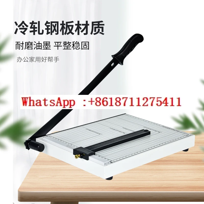

Leisheng A3 paper cutter manual mini A4 paper A5 paper steel photo file business card cutter