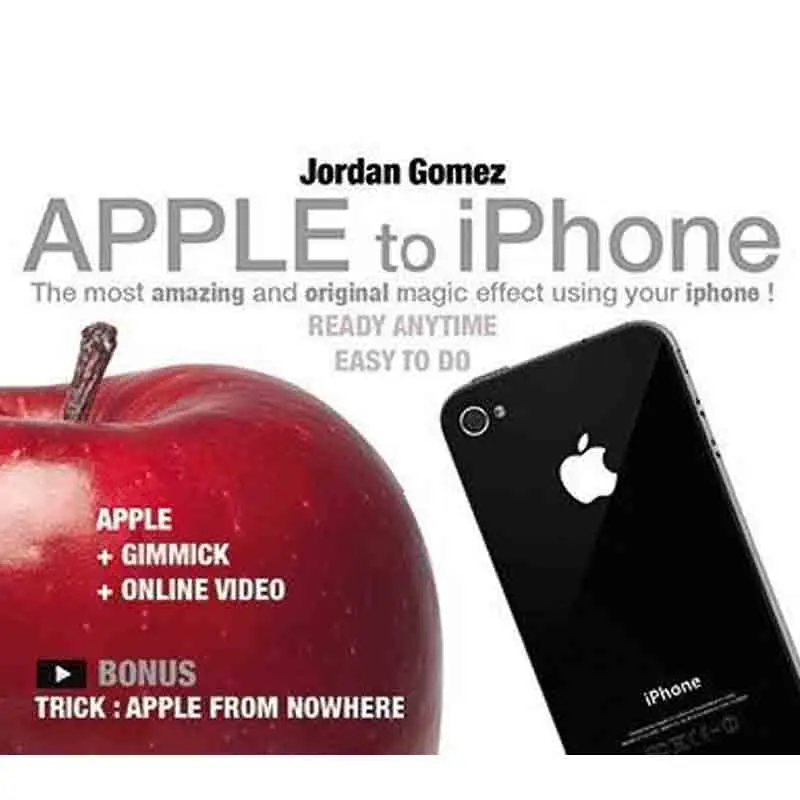 Apple To Phone   Magic Trick Stage Magic Props Close Up Magic Mentalism Comedy Magia Classic Joke Illusions