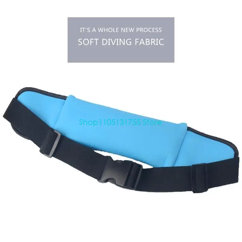 K0EF للجنسين حقيبة الخصر الرياضية حزام الخصر الحقيبة حامل مقاوم للماء حقيبة الخصر الجري