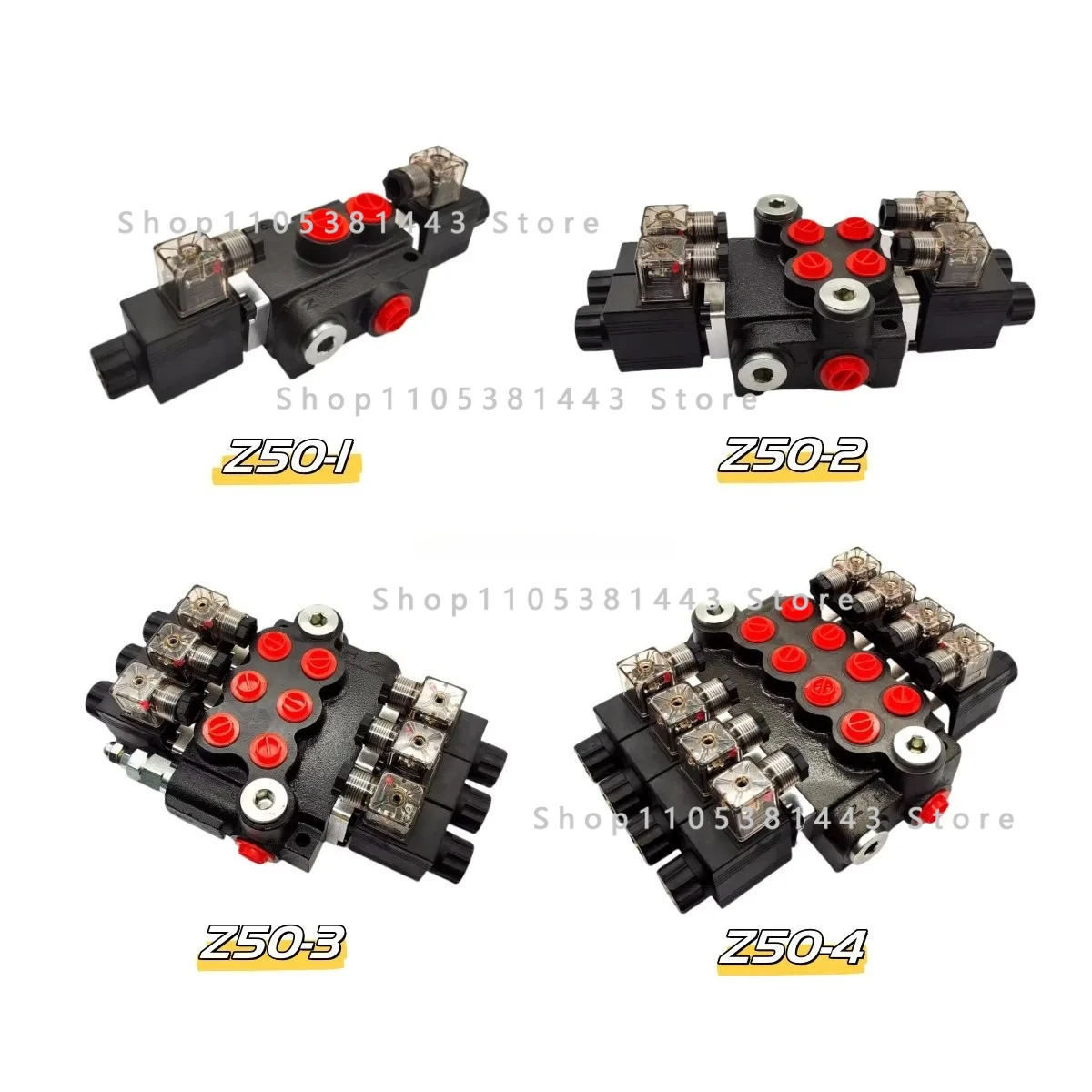Solenoid Manual Z50 SD5 Direction Control Valves for Agricultural Machinery