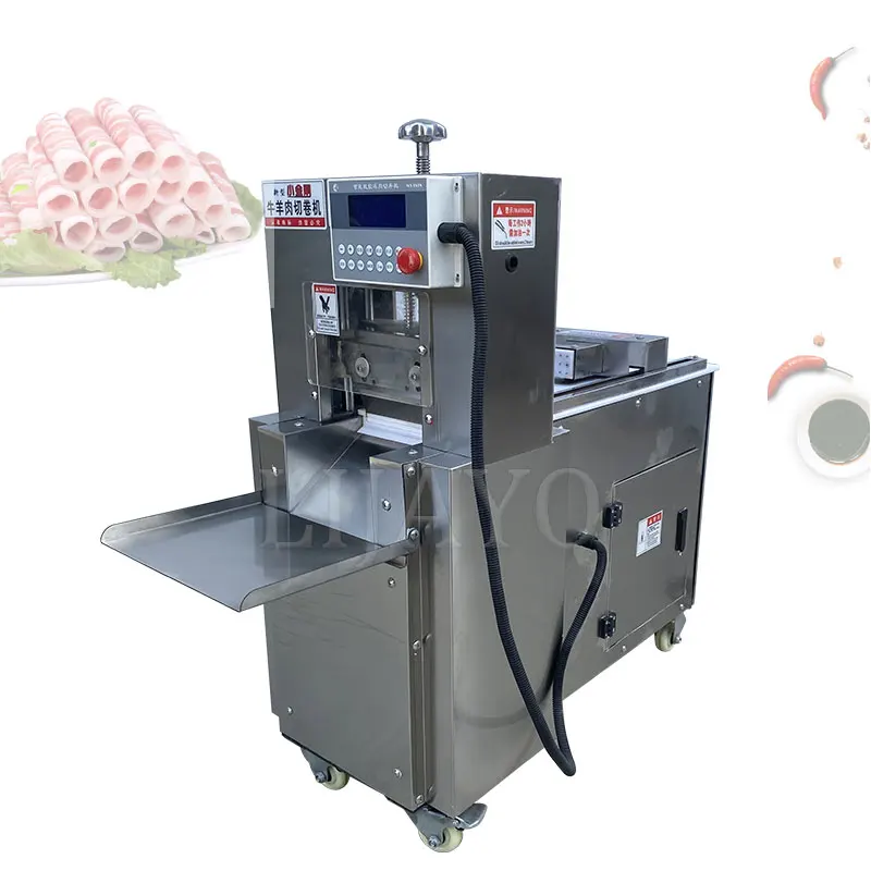 Fully Automatic Cnc Single-Cut Beef And Mutton Roll Machine Lamb Slicer 110V/220V