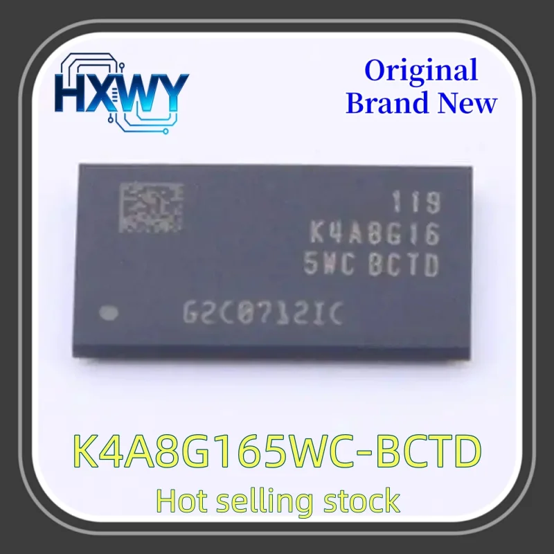 (1/5 pieces) K4A8G165WC-BCTD K4A8G165WC FBGA-96 DDR4 Memory New Electronic Parts Fast Delivery High Quality In Stock