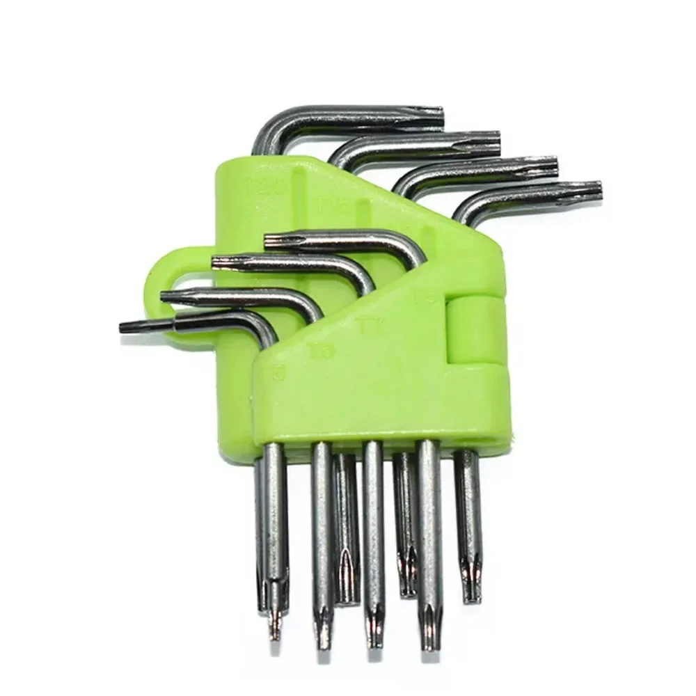 8Pcs Set Star Torx Wrench Spanner T5-T20 Torx Screwdriver Portable Box End Wrench Kit Key Professional Carrying Holder Hand Tool - view 2