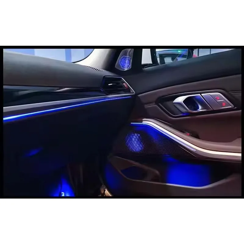 ملحقات شريط الجو المطورة لسيارات BMW 3 Series 64 Color LED إضاءة البيئة الداخلية G20 G21 G28 2019-2025