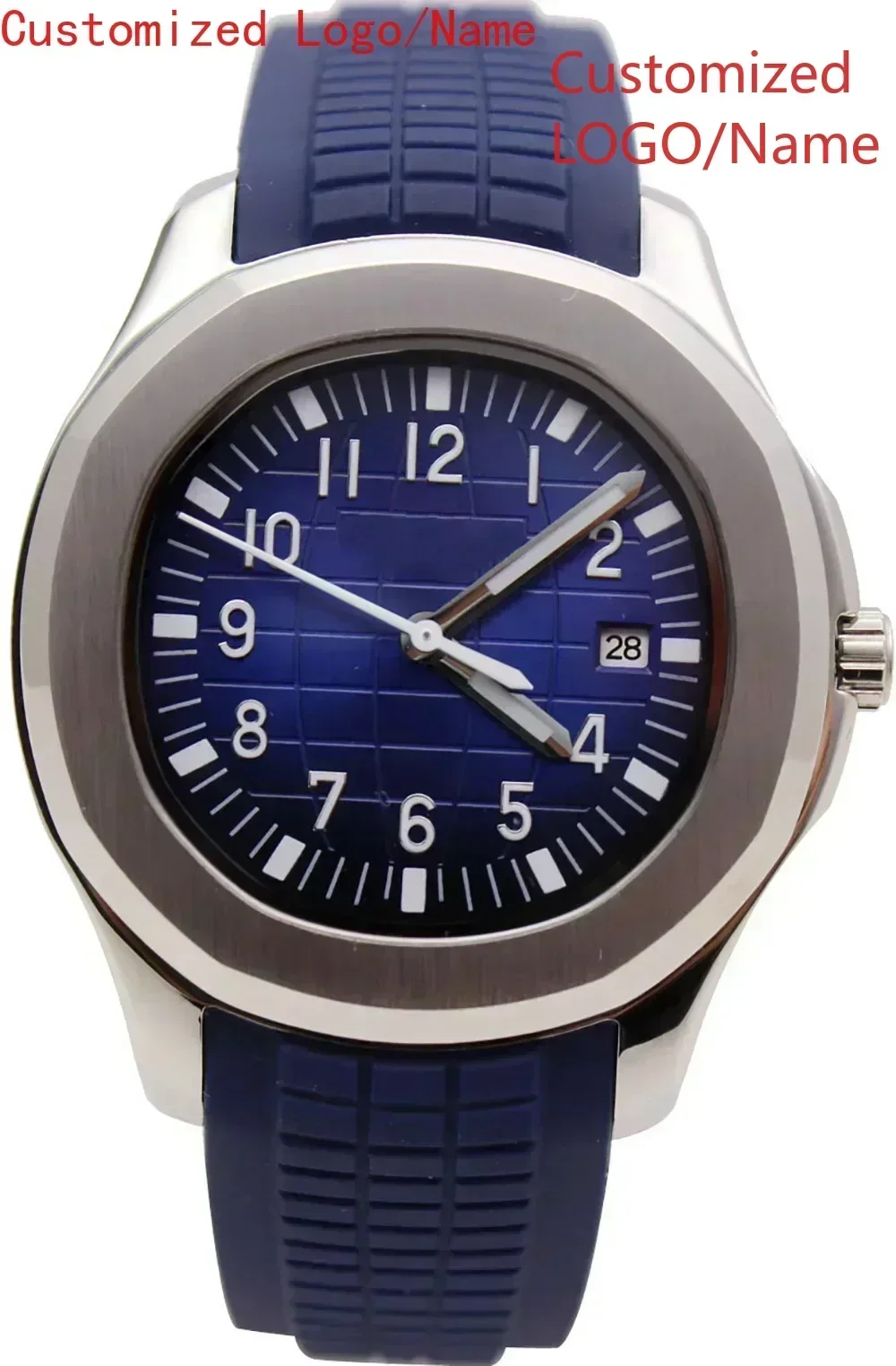 

A88 Store Luxury Sport Automatic Mechanical Brand New Mens Watch Fashion Watches Rose Gold Black Blue Rubber Customized