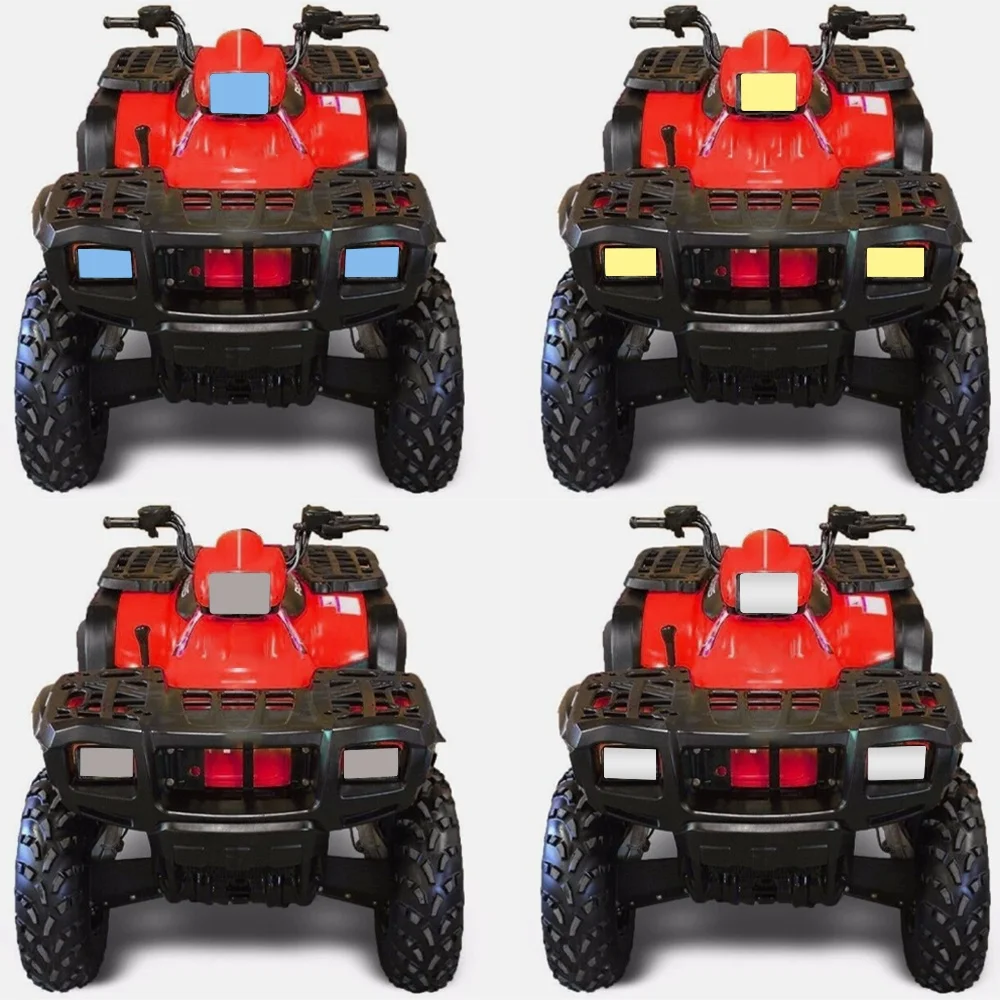 Headlight Stickers Deco Protective Decals Graphic Kit Fit for Sportsman 500 2004 2003 2002 2001 2000 1999 1998 1997 1996