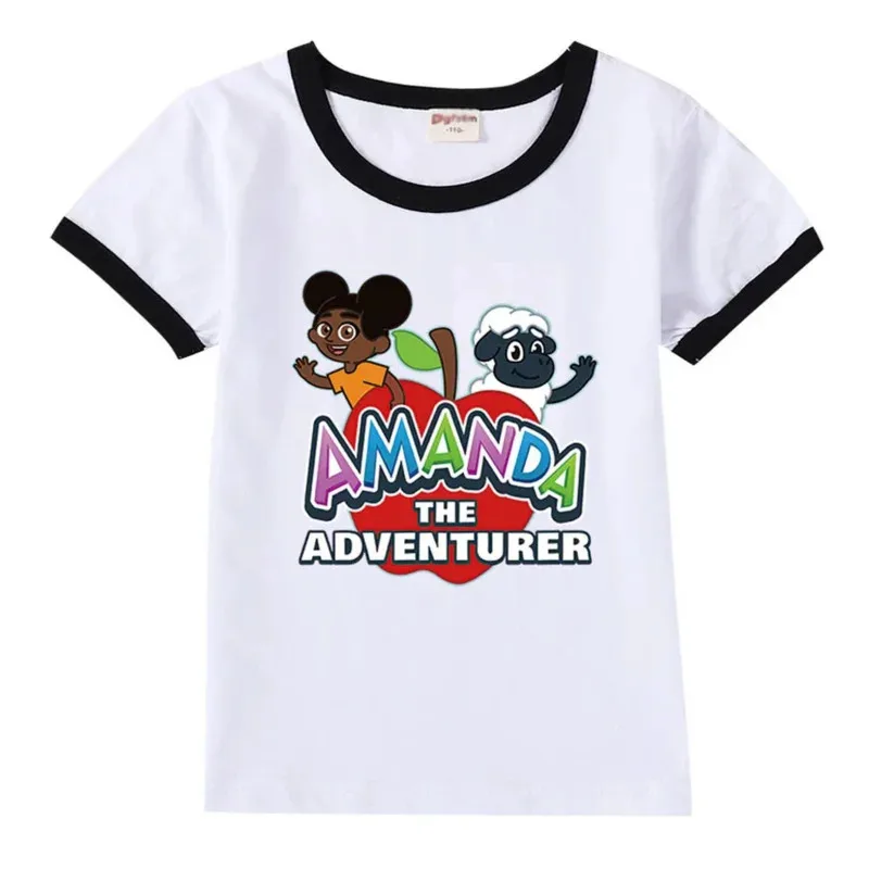 

Amandaing The Adventure 3D Prints Children T-shirts Fashion Summer Short Sleeve Tshirt Hot Sale Kids Casual Streetwear Clothes