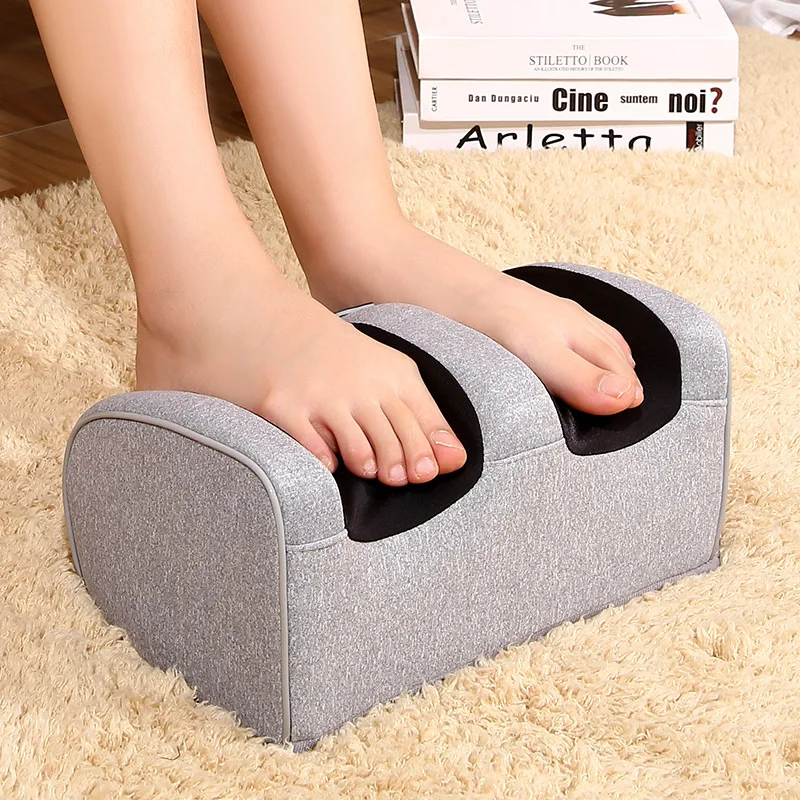 Hot Compression Electric Foot Massager Heating Therapy Shiatsu Kneading Roller Muscle Relief Fatigue Foot Massage Spa Machine