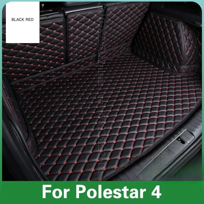 For Polestar 4 2023-2026 Car Floor Mats Protective Mat Car Interior Accessories Waterproof Cargo Liner Trunk Mat Left Rudder