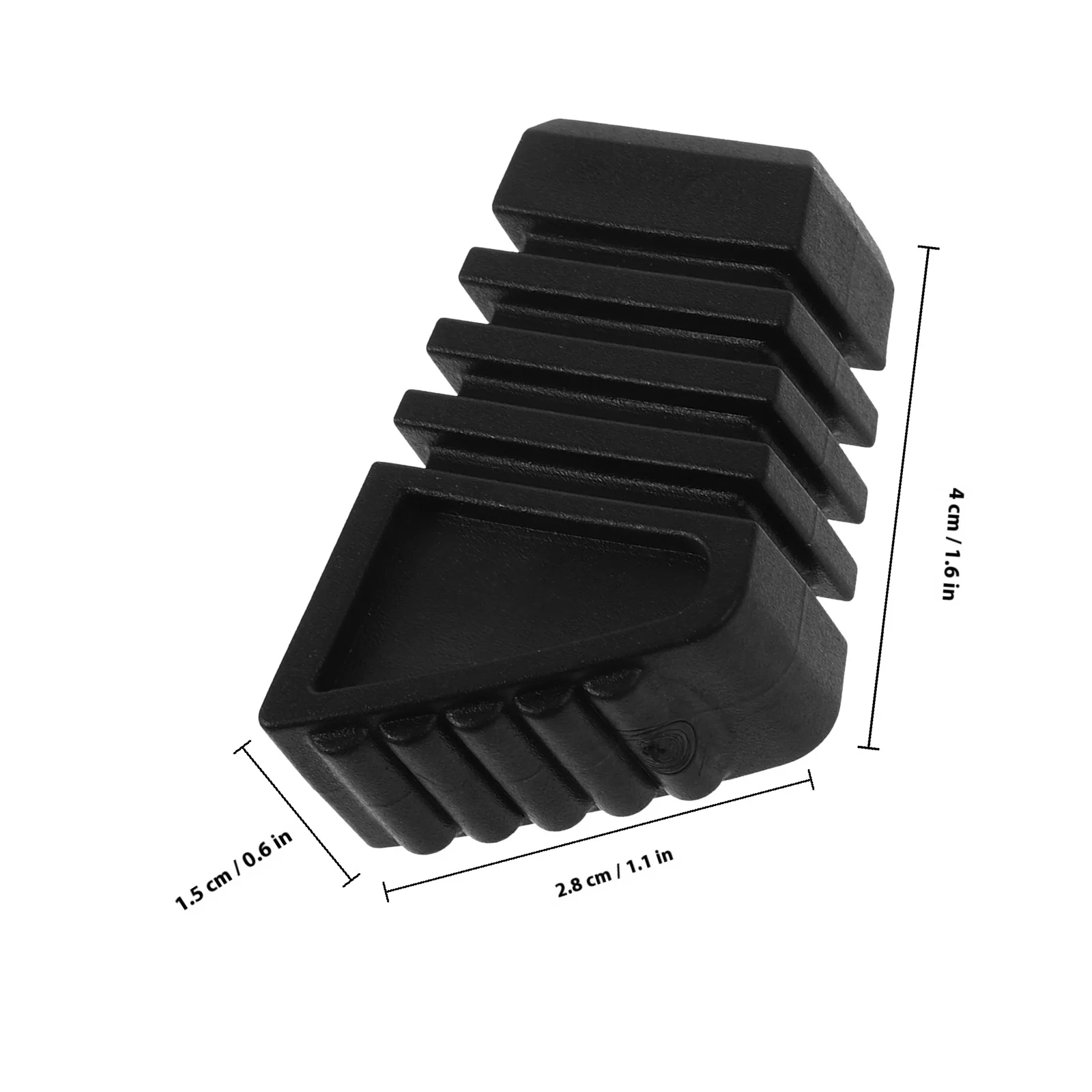 3 قطعة مجموعة طبلة منصات حامل المضادة للانزلاق تصميم المطاط دائم سهلة التركيب لرفوف متعددة طبل قواعد مطاطية رف قدم